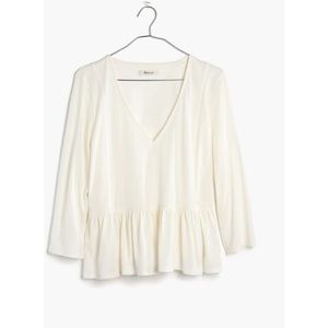 Madewell Peplum Blouse